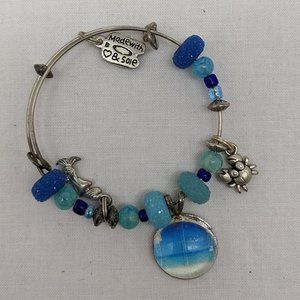 Ocean Inspired Charm Expandable Bracelet
